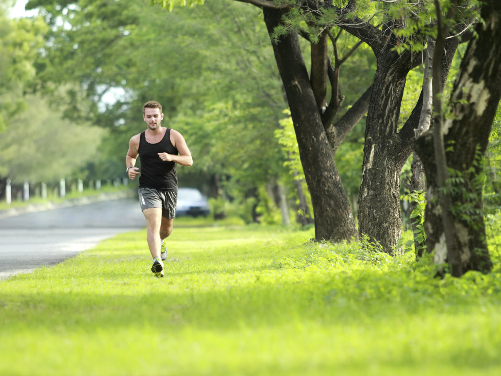 Man running