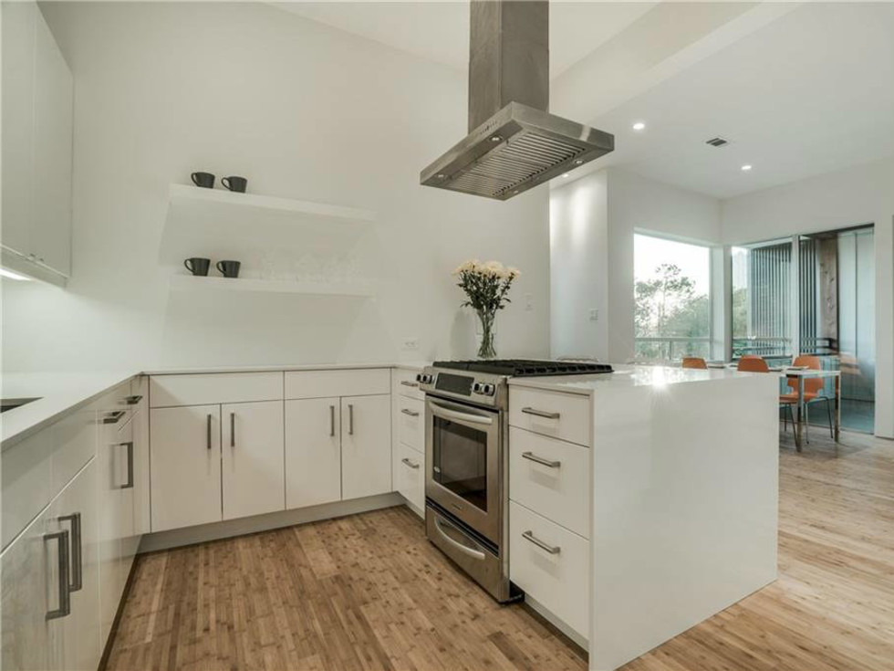 Kitchen at 4401 Roseland Ave. Unit B in Dallas