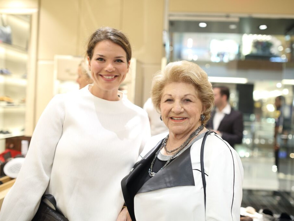 Tod's grand opening Jessica Phifer Minette Robinson