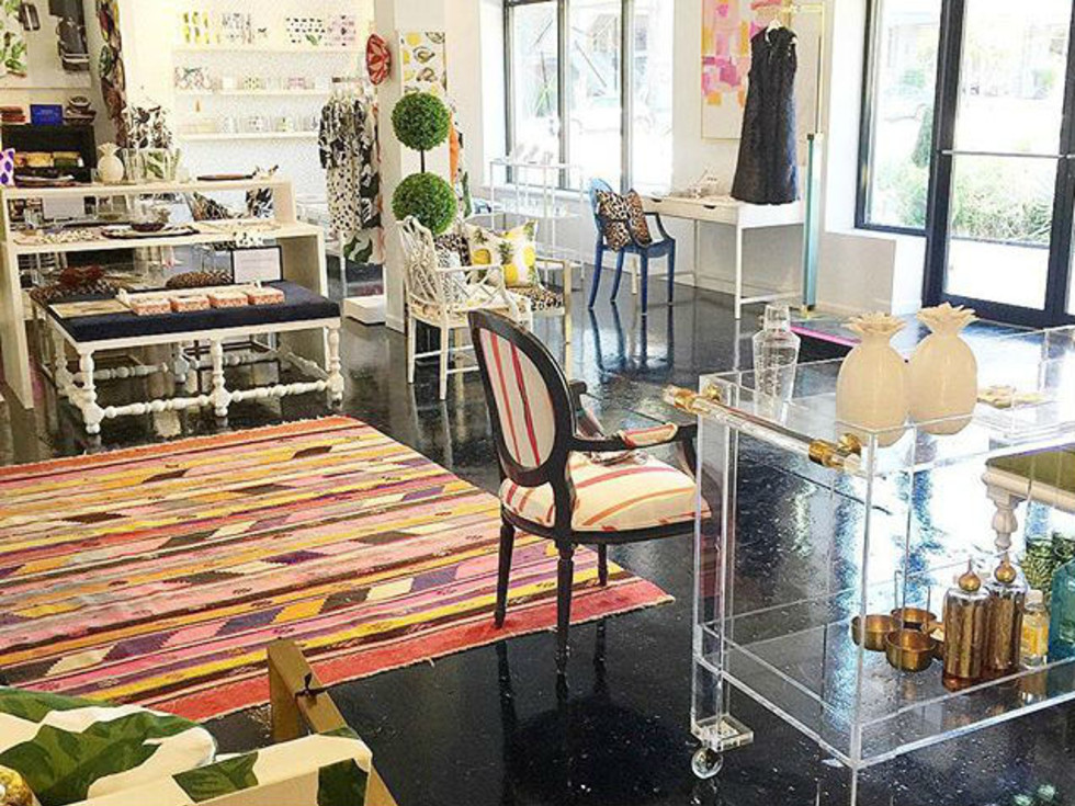 Katie Kime interior brick and mortar
