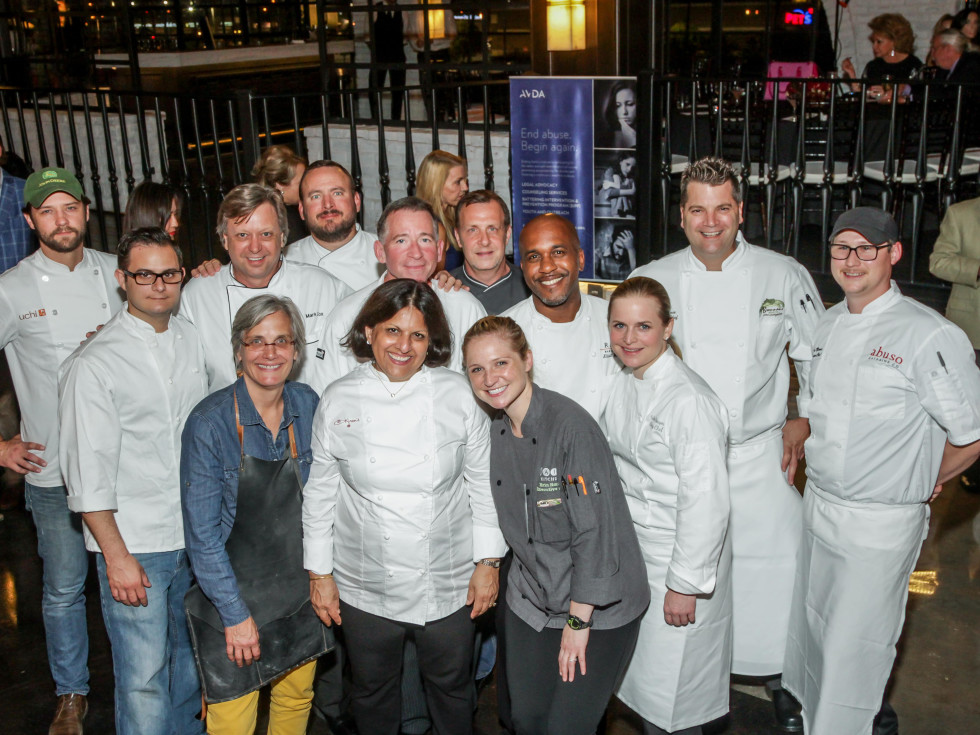 Houston, Domestic Violence Awareness Month event, October 2015, chefs