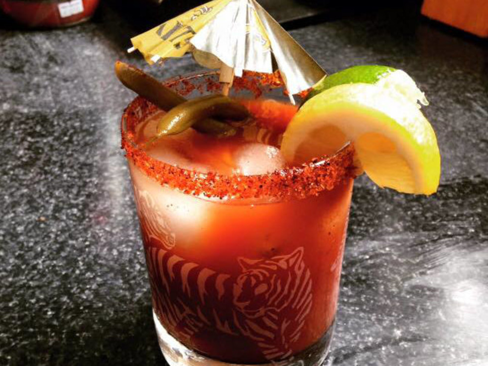 Halo del Santo bloody mary