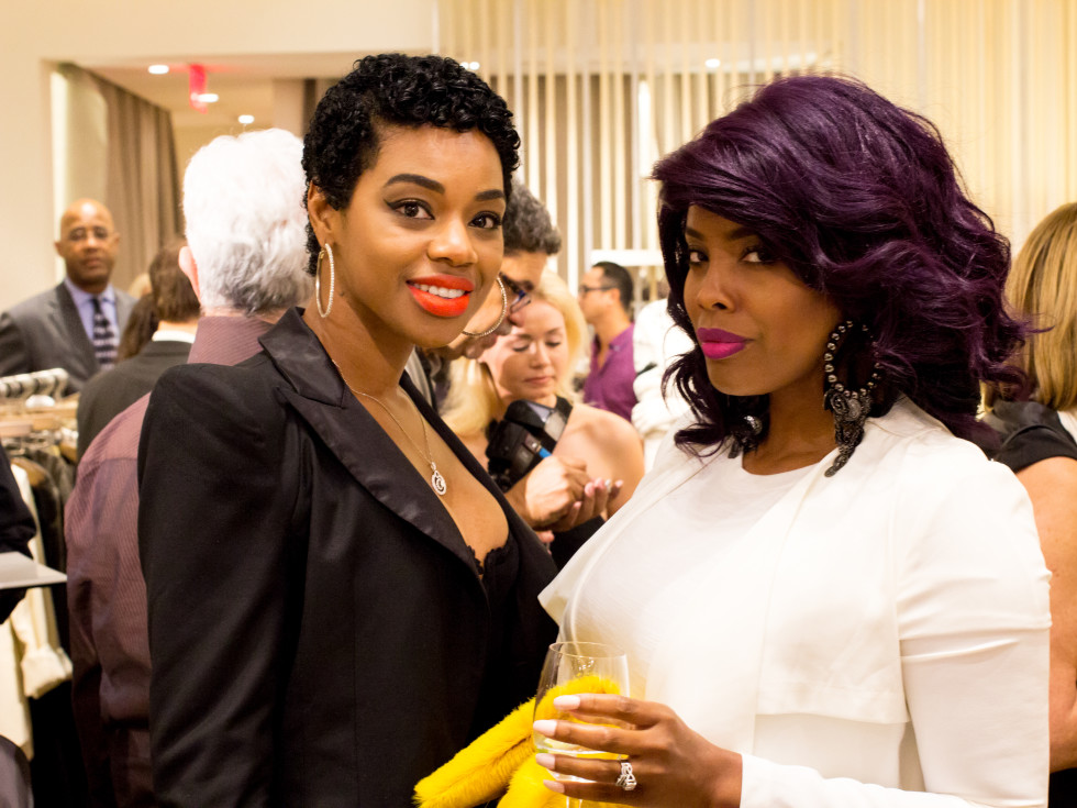 News, Shelby, Intermix opening, Oct. 2015 Javania White, Yendi Thompson