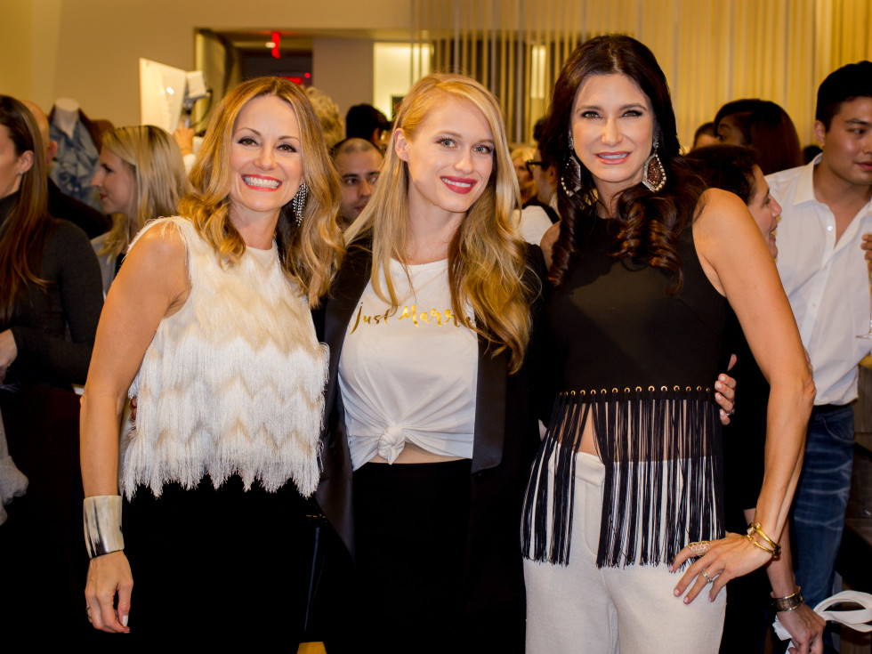 News, Shelby, Intermix opening, Oct. 2015 Lucinda Loya, Leven Rambin, Melissa Mithoff,