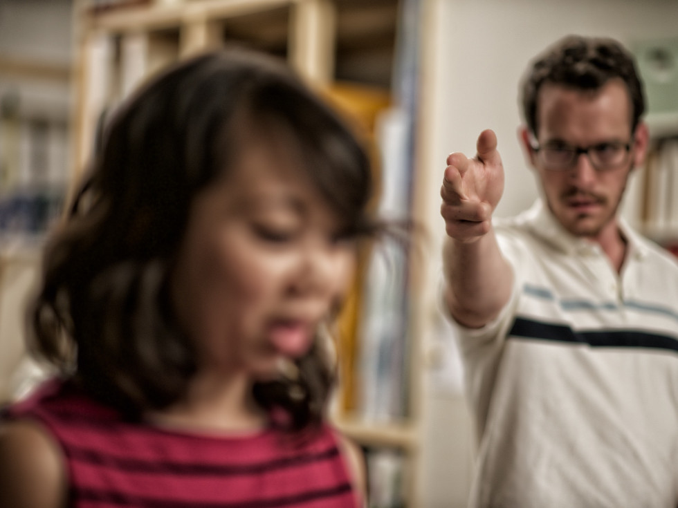 First rehearsal of Time is the Mercy of Eternity: A Meditation in Four Acts for Readfest