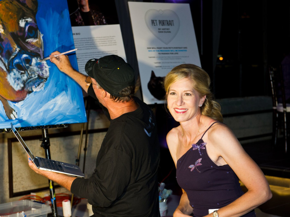 Houston, Friends for Life Among Friends gala, October 2015, Christine McWilliams