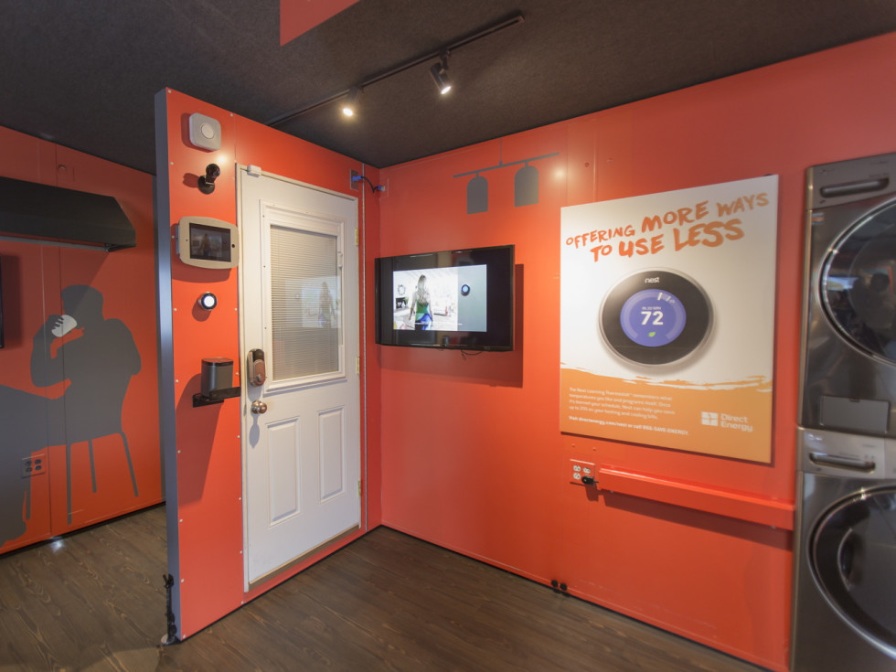 Direct Energy Innovation to Inspiration Tour mobile exhibit
