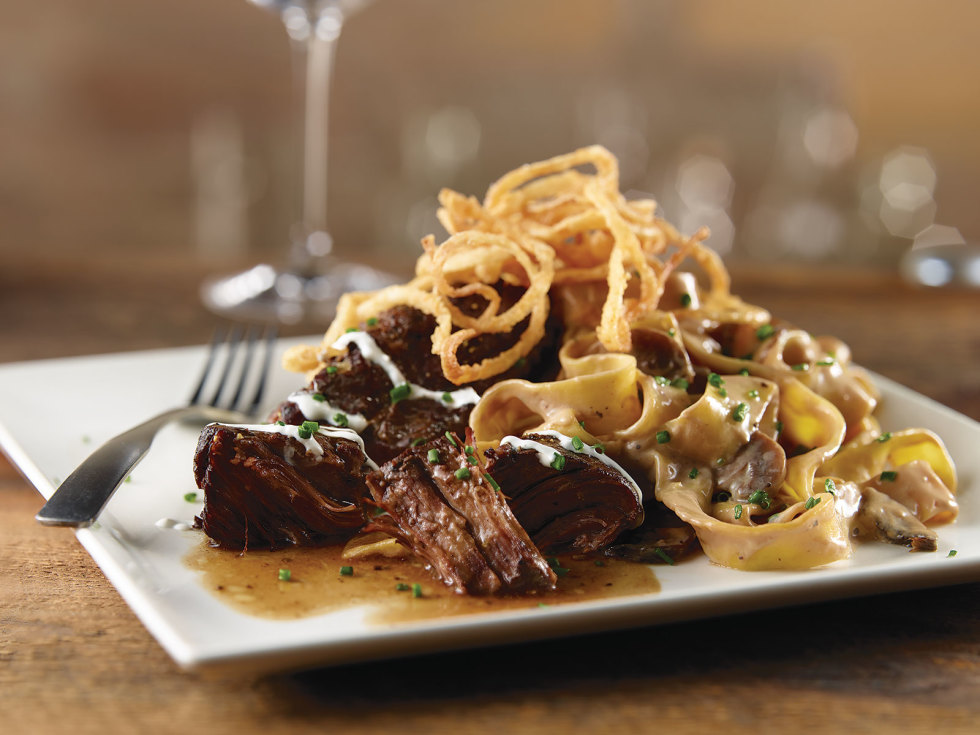 Del Frisco's Grille Short Rib Stroganoff