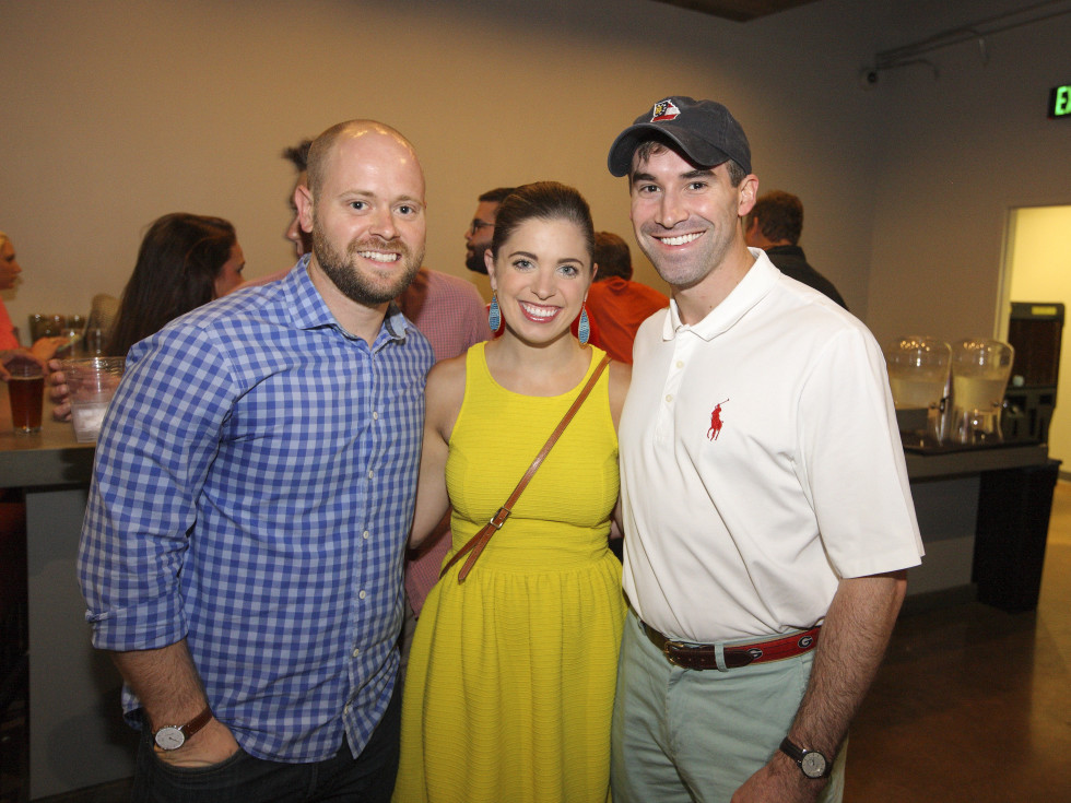 AHA YP mixer Matthew “Matt” Craig, Anna Dunn, Jonathan Dunn