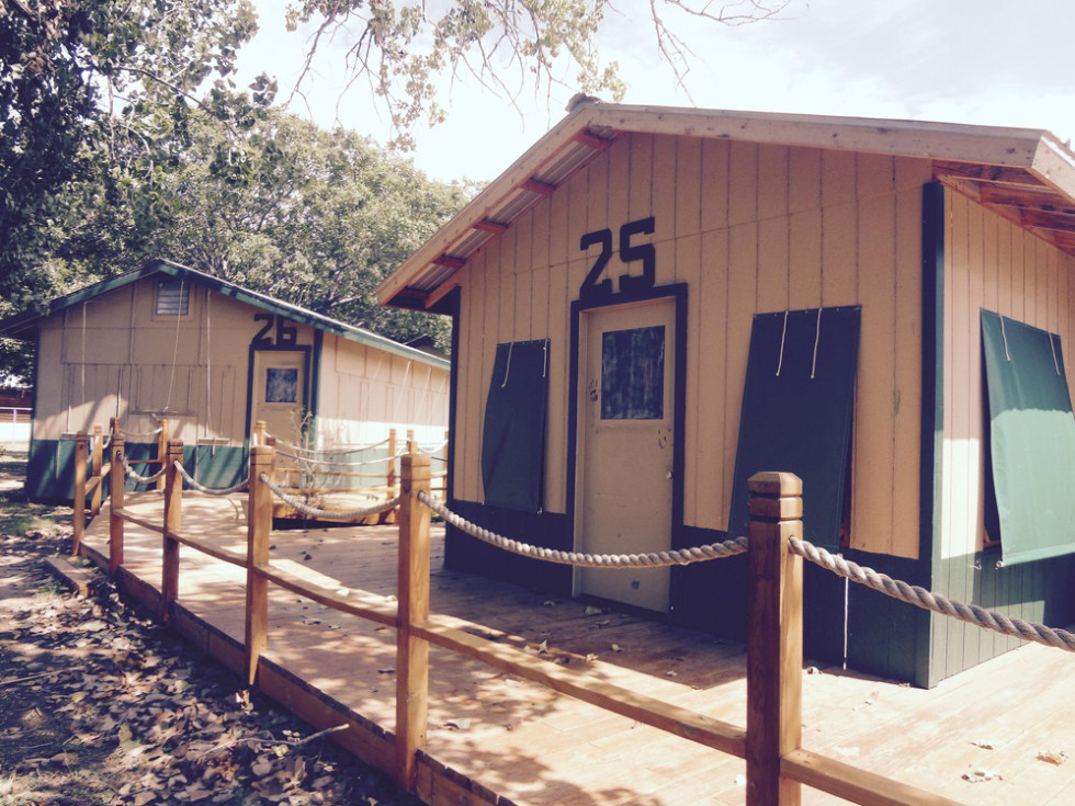 Camp Champions Marble Falls cabin Camp Halloweekend Halloween Alamo Drafthouse Rolling Roadshow 2015