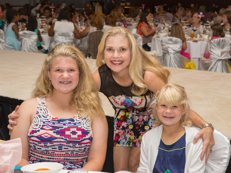 Houston, Woman's Hospital of Texas Labor Day Luncheon, August 2015, Kendall Pierce, Kaitlyn Pierce, Amy Pierce