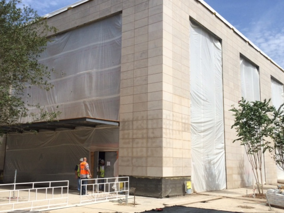 Dior building under construction at River Oaks District