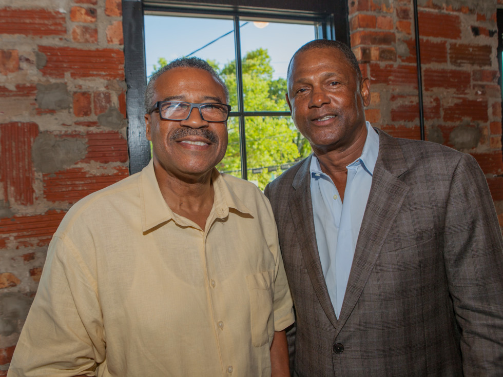 Houston, Pastorini party, June 2015, Al Johnson, Willie Alexander
