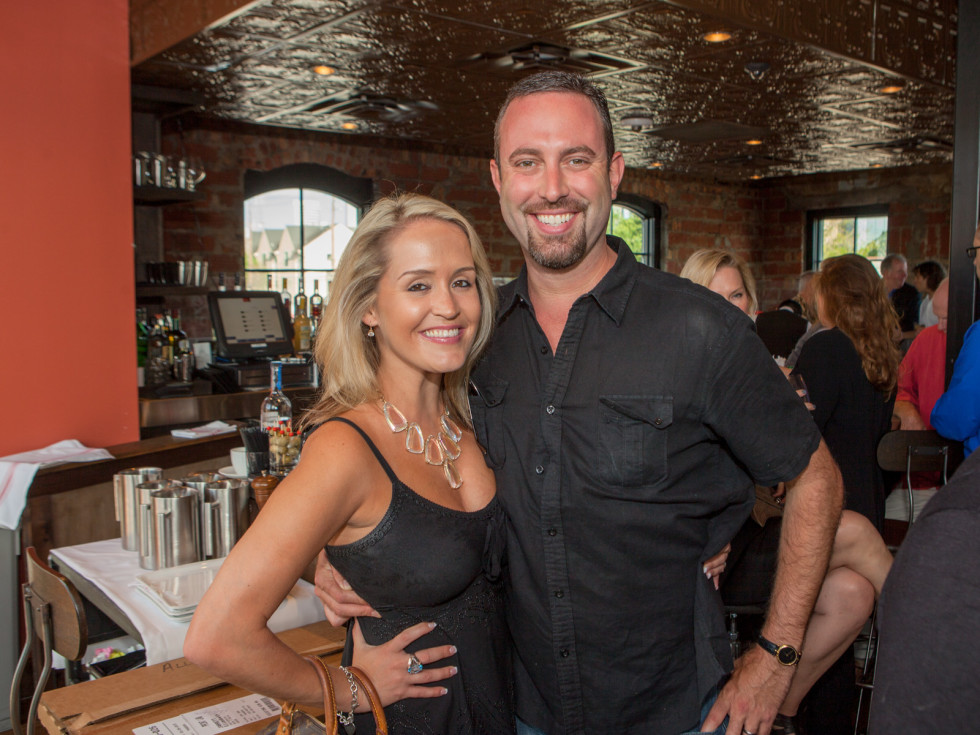 Houston, Pastorini party, June 2015, Nicole and Ashton Stresau