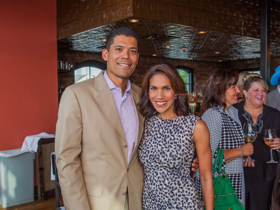 Houston, Pastorini party, June 2015, Dr. Wayne Franklin, Rachel McNeil