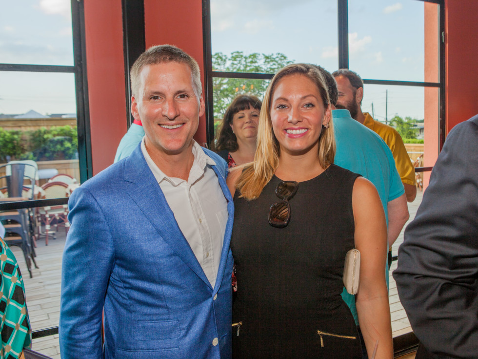Houston, Pastorini party, June 2015, Christian Boehm, Jaelyn Thurner