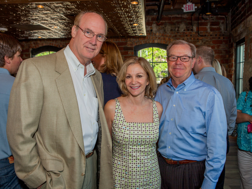 Houston, Pastorini party, June 2015, Kevin Henry, Sherri Gordon, Charles Gordon