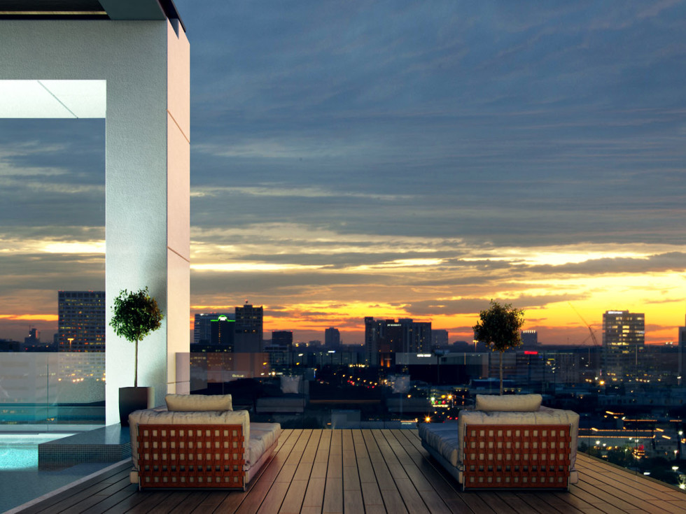 Two 10 Million Penthouses Top Out Conversion Of River Oaks Tower Culturemap Houston