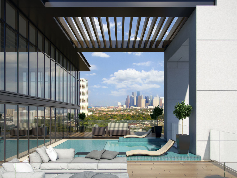 Two 10 Million Penthouses Top Out Conversion Of River Oaks Tower Culturemap Houston