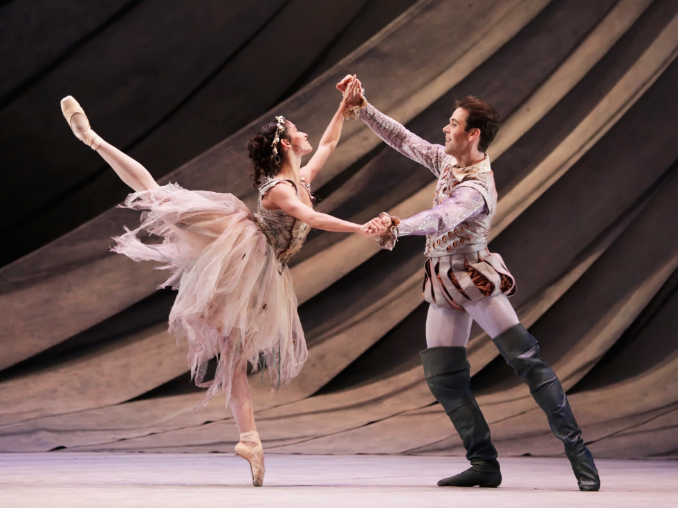 Karina Gonzalez and Connor Walsh at Houston Ballet The Tempest