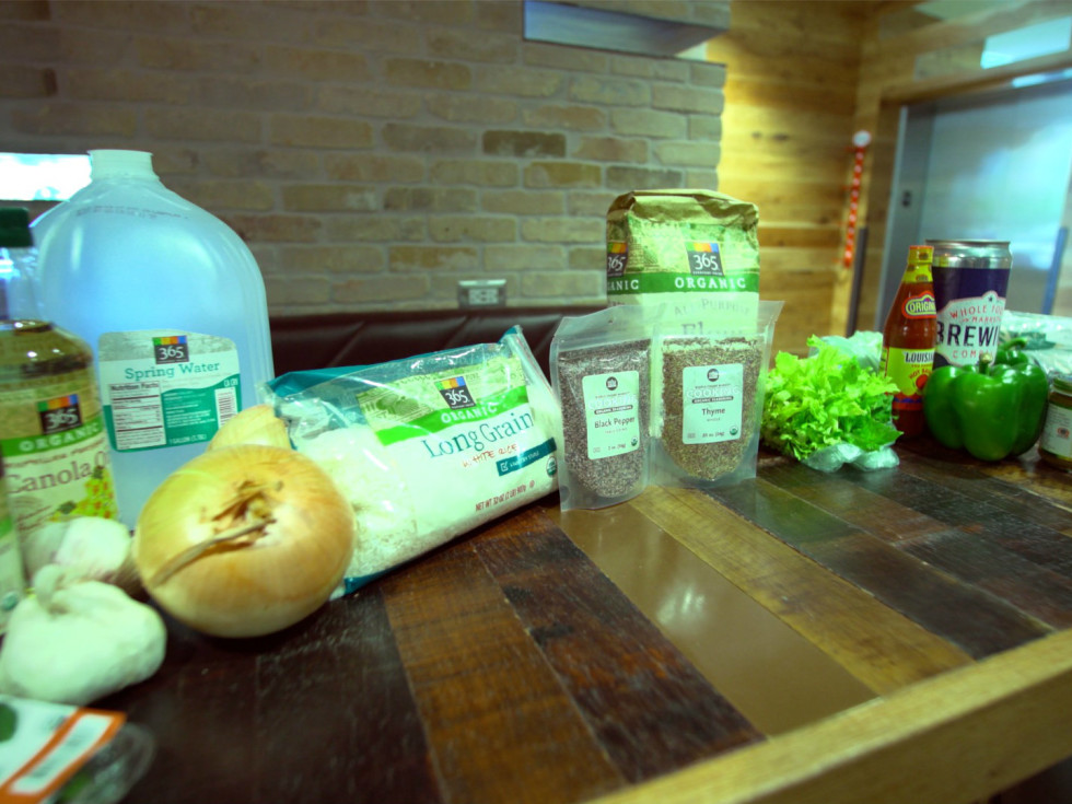Ingredients for Sabine Pass Gumbo