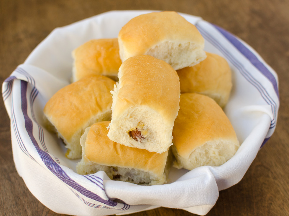 Houston, Kolache Shoppe The Heights, June 2017, sausage kolaches