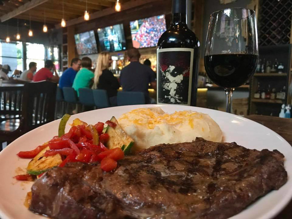 Steak dinner