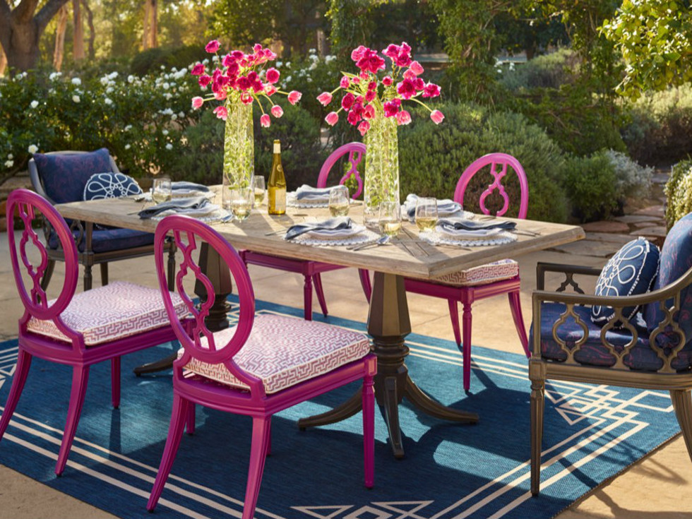 Frontgate outdoor dining patio set