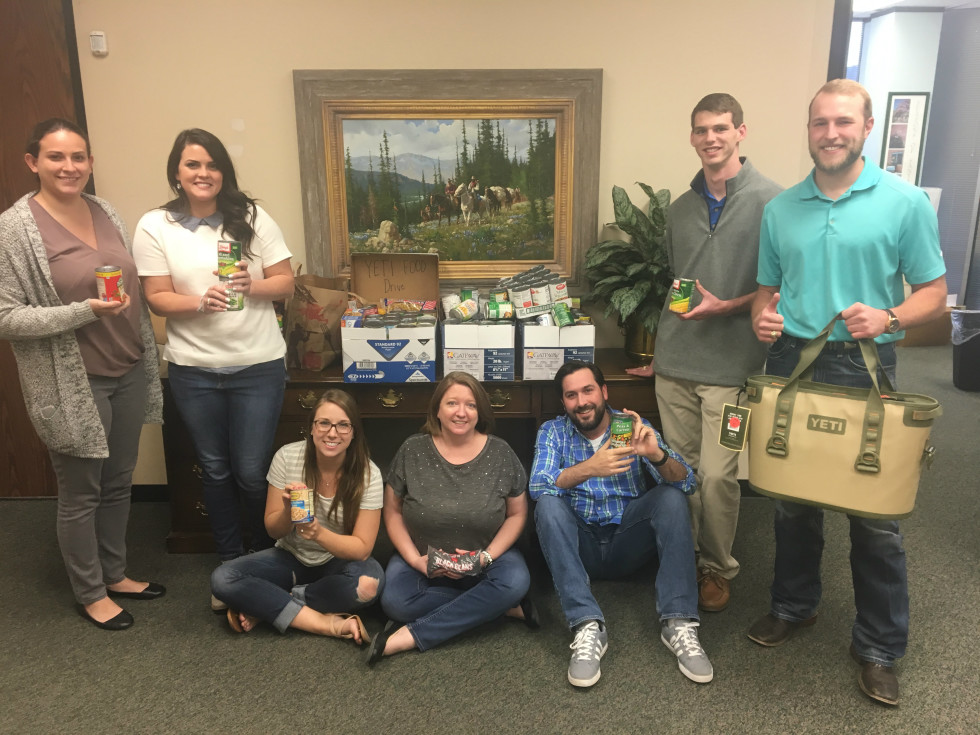 AmCap West food drive