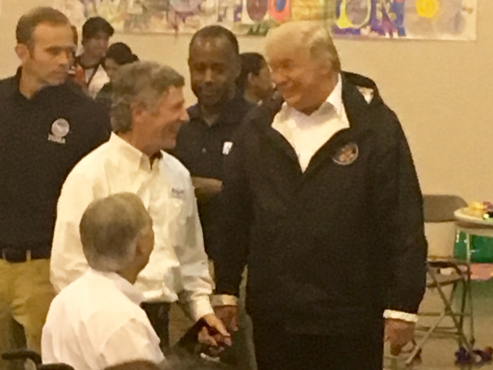 Ed Emmett, Donald Trump, Greg Abbott