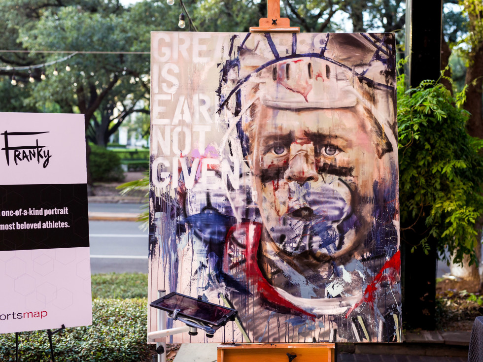Houston, SportsMap launch party, October 2017, J.J. Watt by Franky Cardona