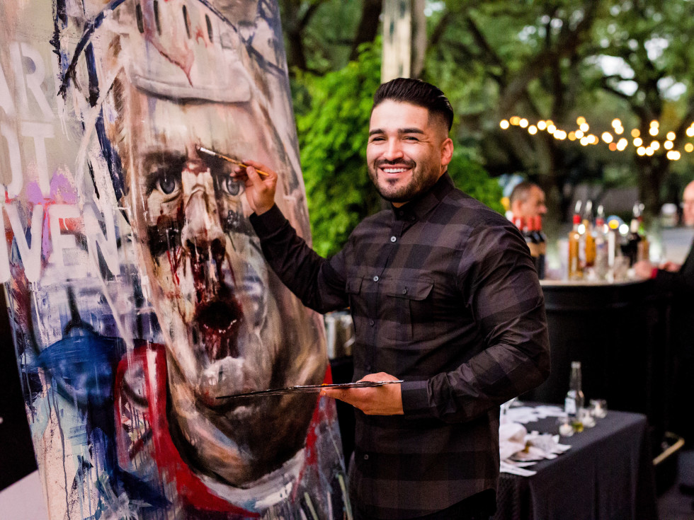 Houston, SportsMap launch party, October 2017, Franky Cardona