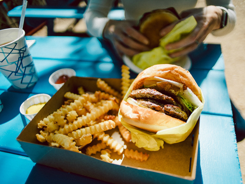 Pool Burger burger
