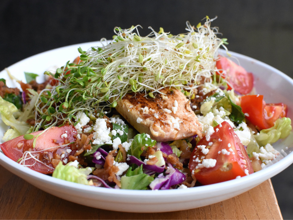 Salmon salad