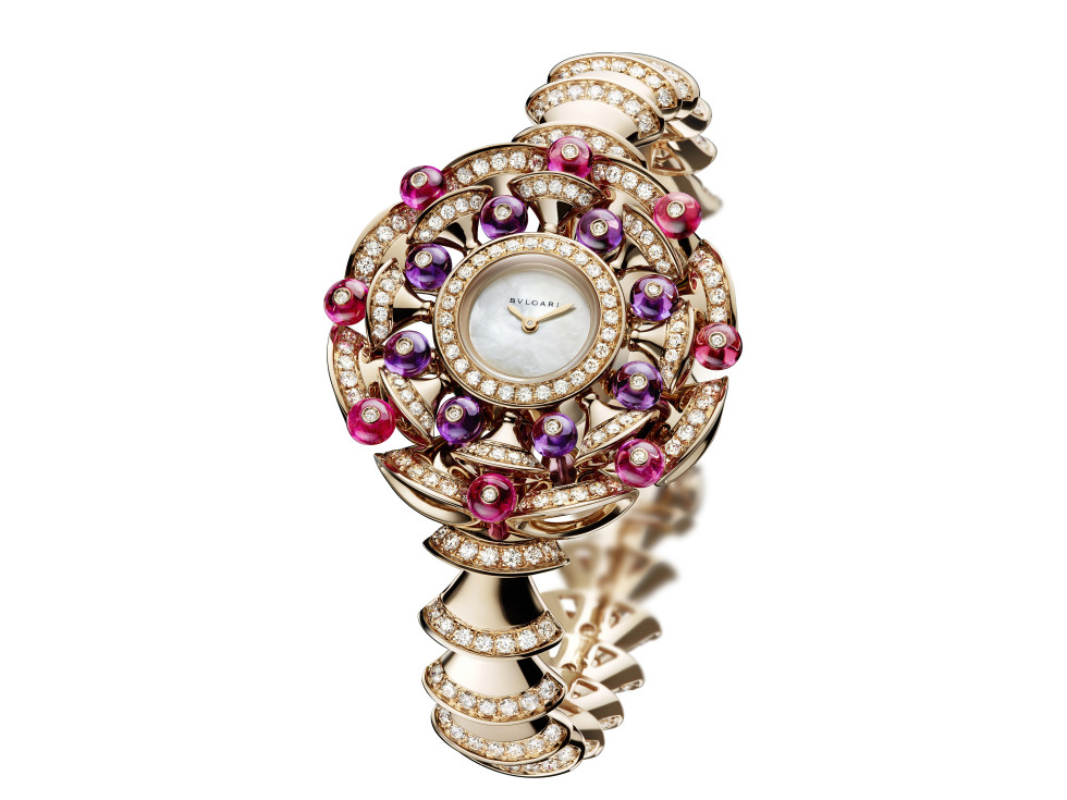 Bulgari Diva's Dream jeweled watch at Zadok