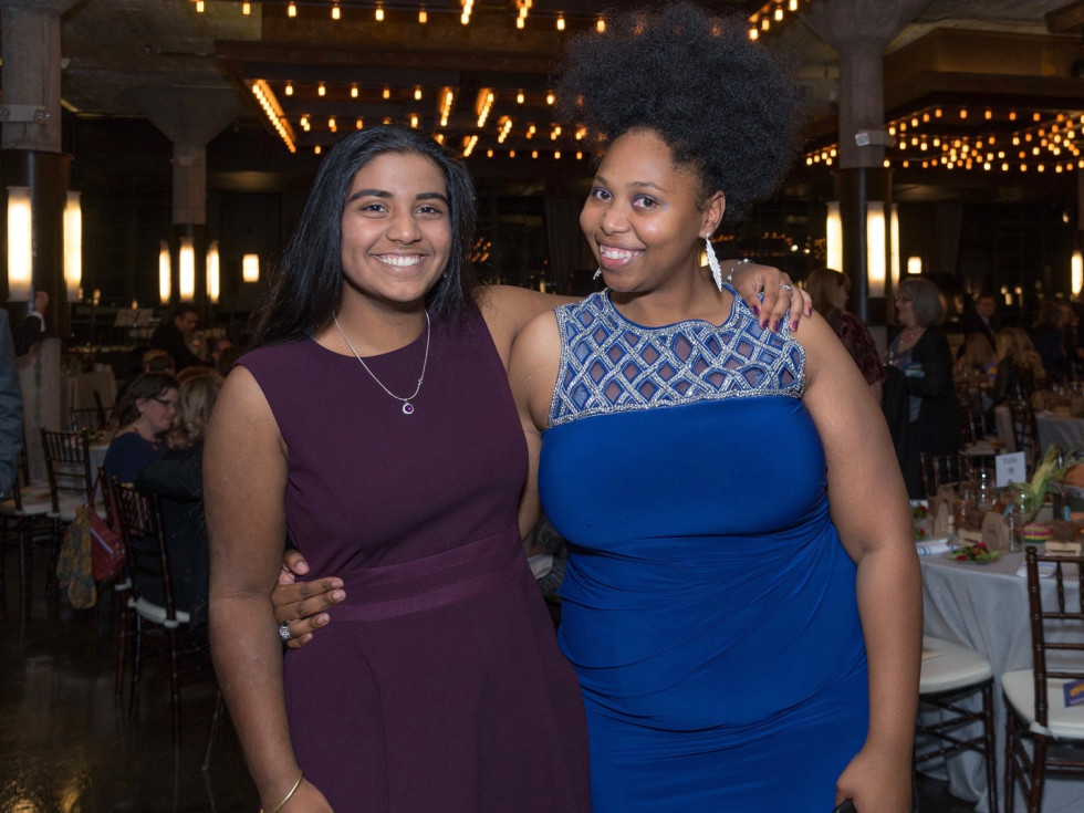 WITS gala 2017: Rukmini Kalamangalam, Deborah Mouton