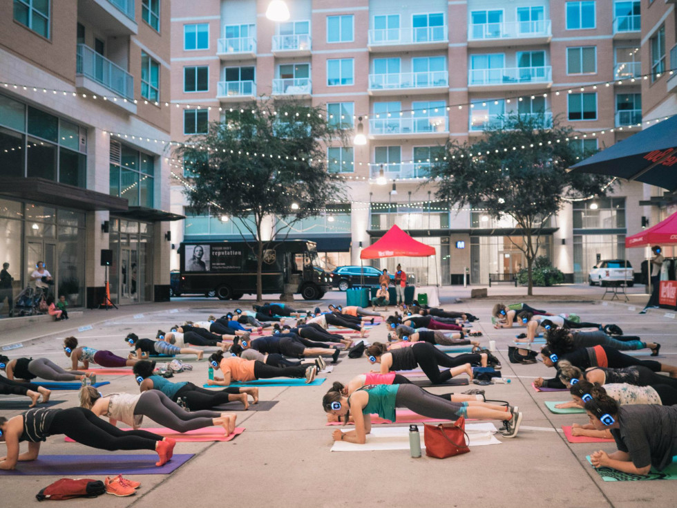Silent Disco Yoga
