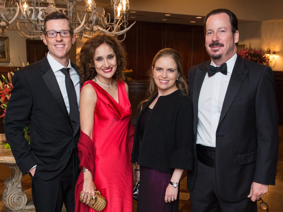 Inprint Poets & Writers Gala 2018:Scott and Sannam Warrender, Luba and Alan Bigman