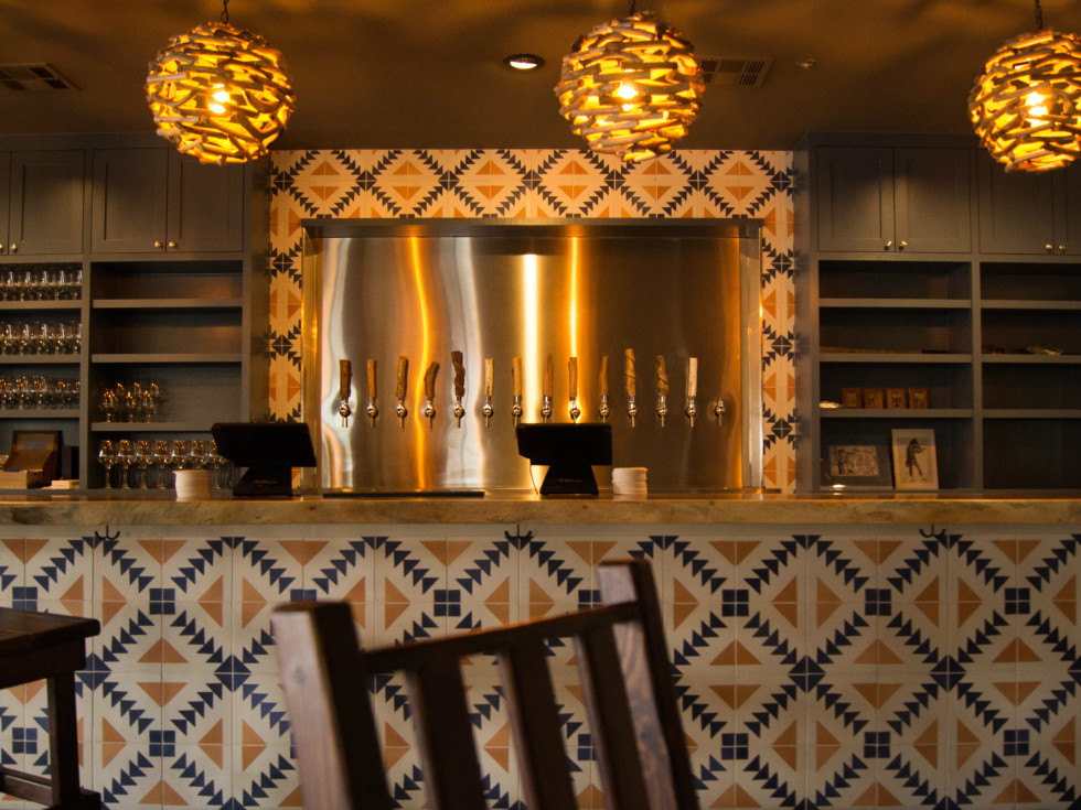 Oddwood Ales ATX tap wall