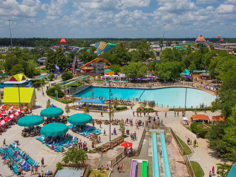 Slideshow A big splash Houston's largest water park reveals massive