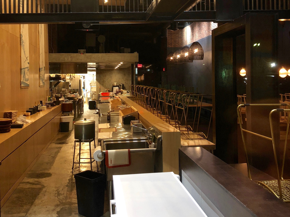 Kukuri empty restaurant