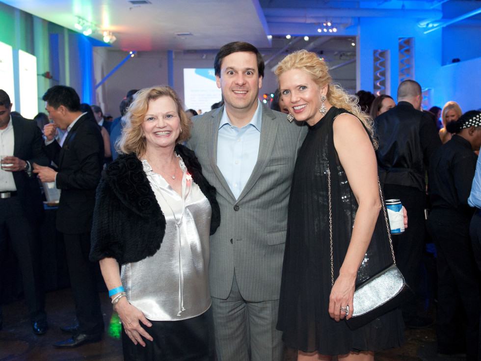Junior League Viva Big D party 2018, Ginger Sager, Cole Dulaney and Suzanne Dulaney
