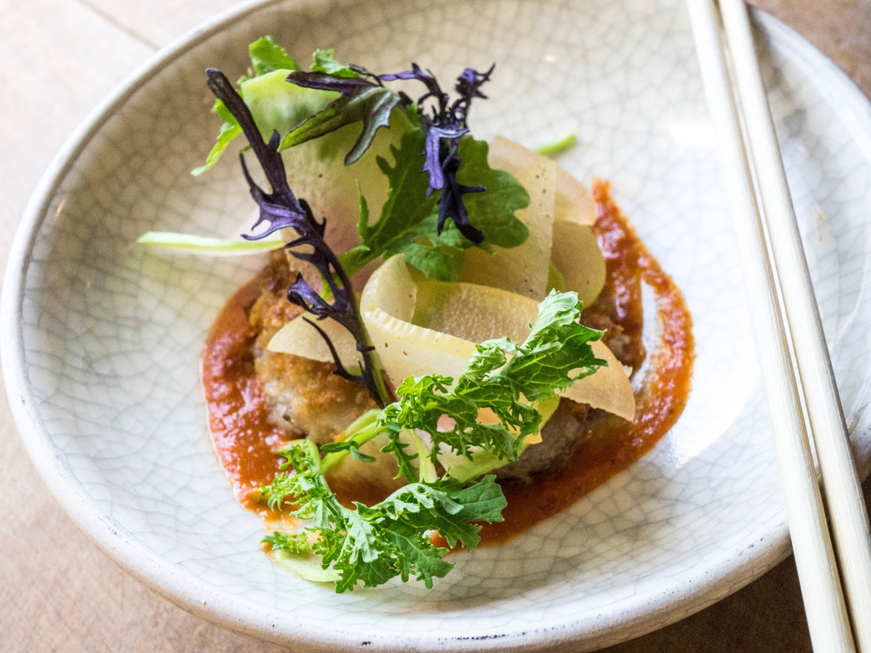 Uchi Houston sake social hour pork rilette
