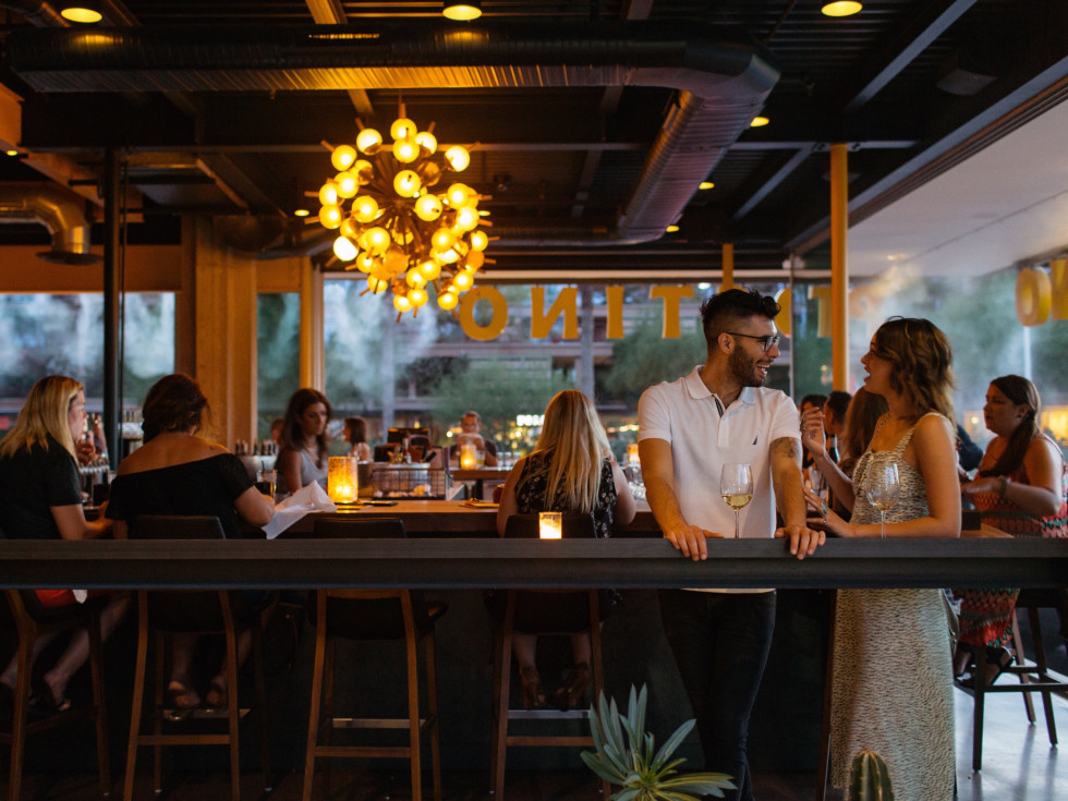 Postino wine cafe Highland interior