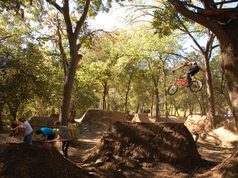 bmx dirt jumps