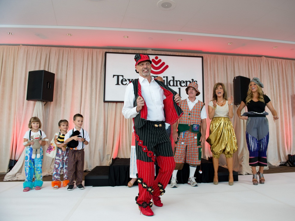 Bad Pants Fashion Show, Clifford Pugh, Texas Children's Hospital, 2012