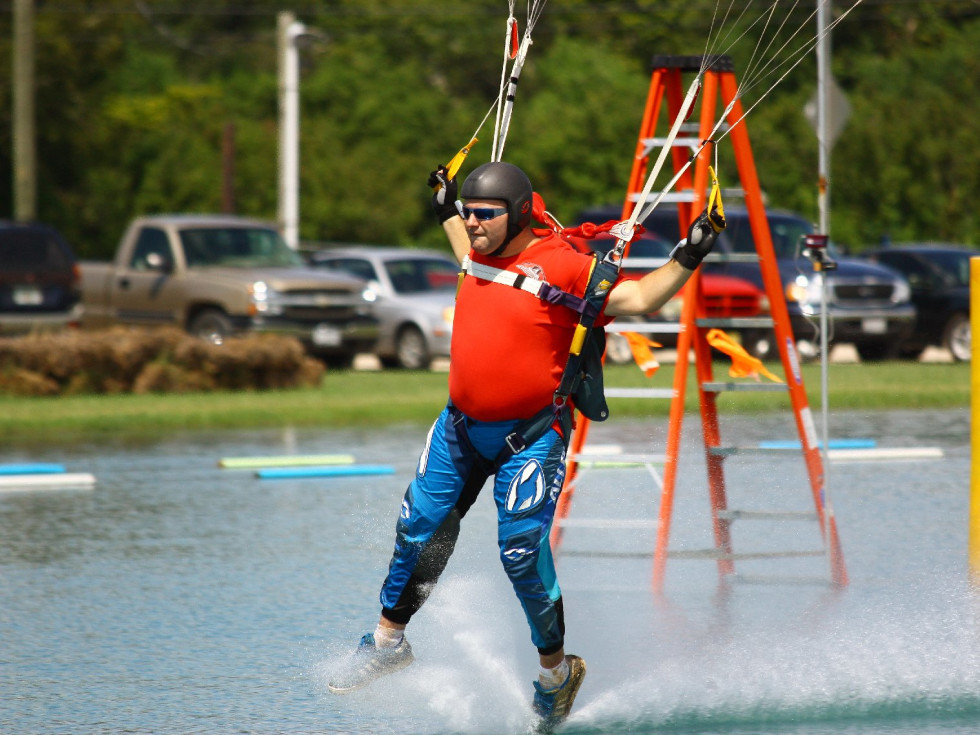 Houston skydiver close