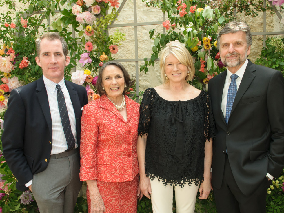 Kevin Sharkey, Kaki Hopkins, Martha Stewart, Mark Wolf