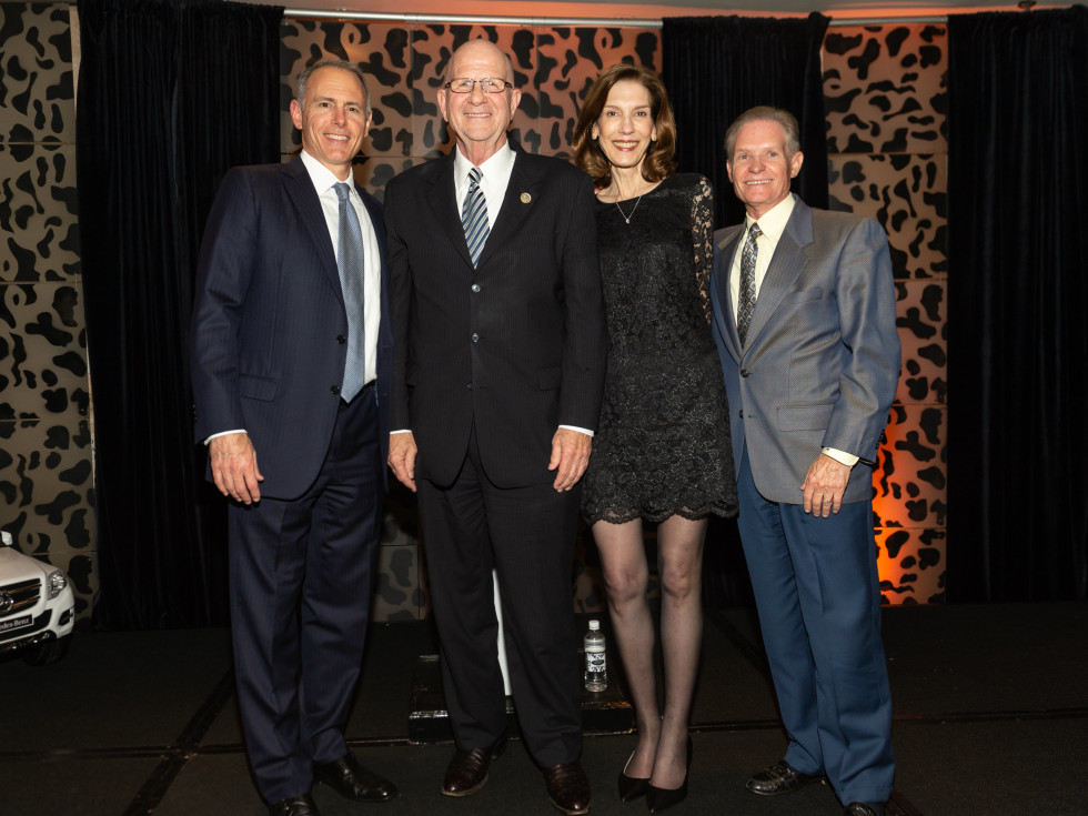 HE 2018 HONOREES ; Paul Posoli (Cristo Rey), Ted Poe, Jenifer Jariel, Jay Mincks