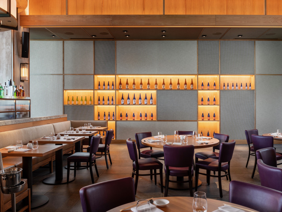 Nobu Houston dining room interior